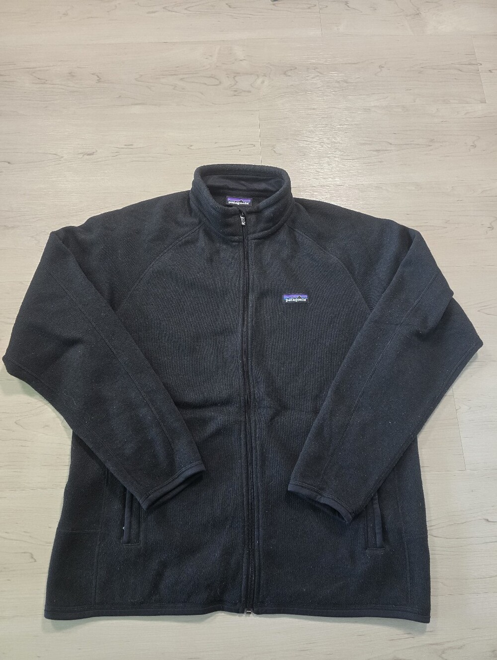 Patagonia Men’s Better Sweater Black Full Zip Fleece Jacket Large L Gorpcore